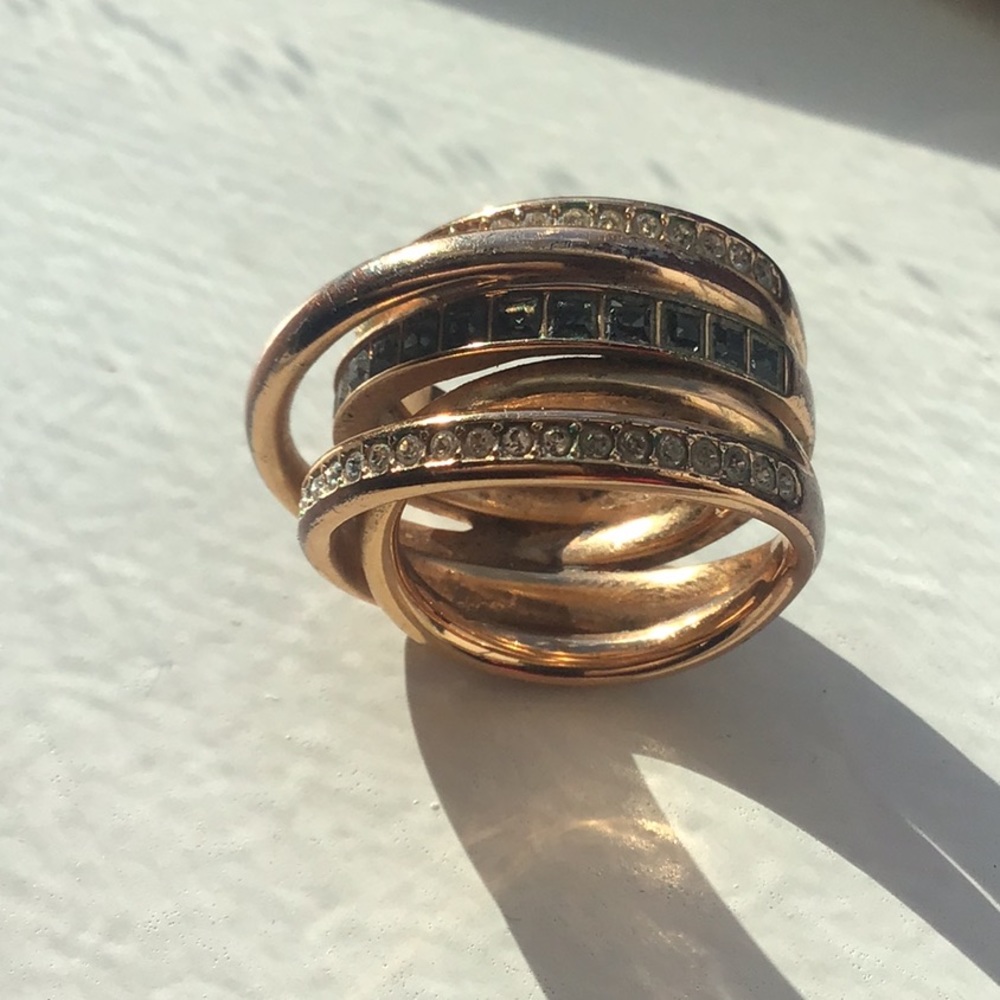 Genuine Swarovski Crystals ring